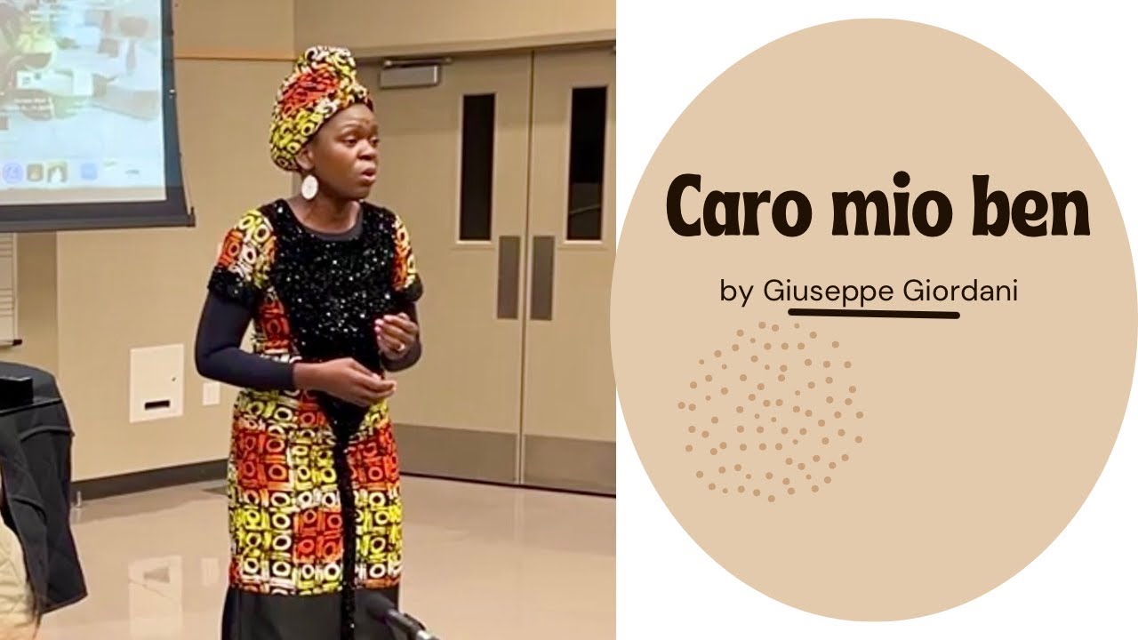 Classical Singing: Caro Mio Ben