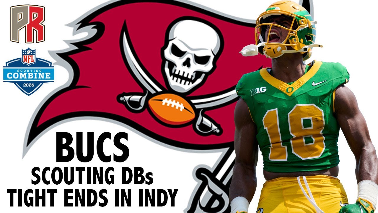 Bucs Scouting DBs + Tight Ends In Indy