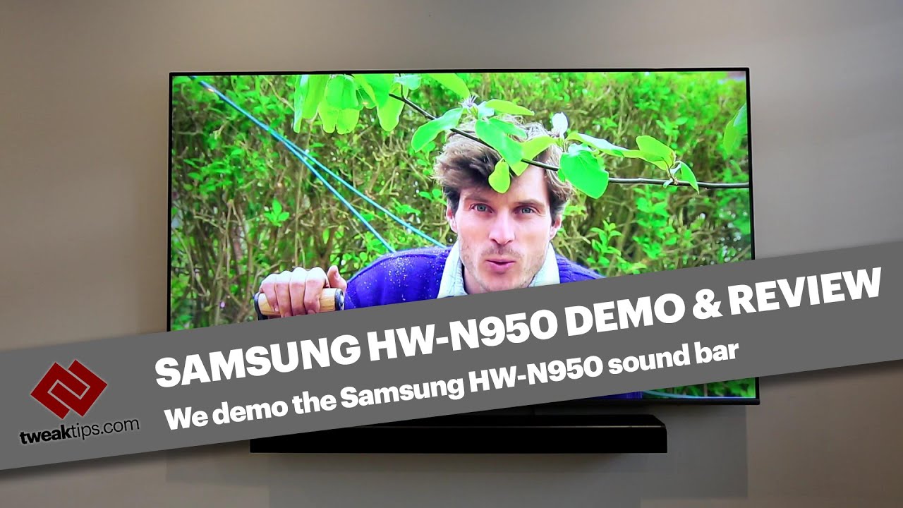 NEW SAMSUNG HW-N950 Soundbar Review, Demo and Wall Mounting Tips