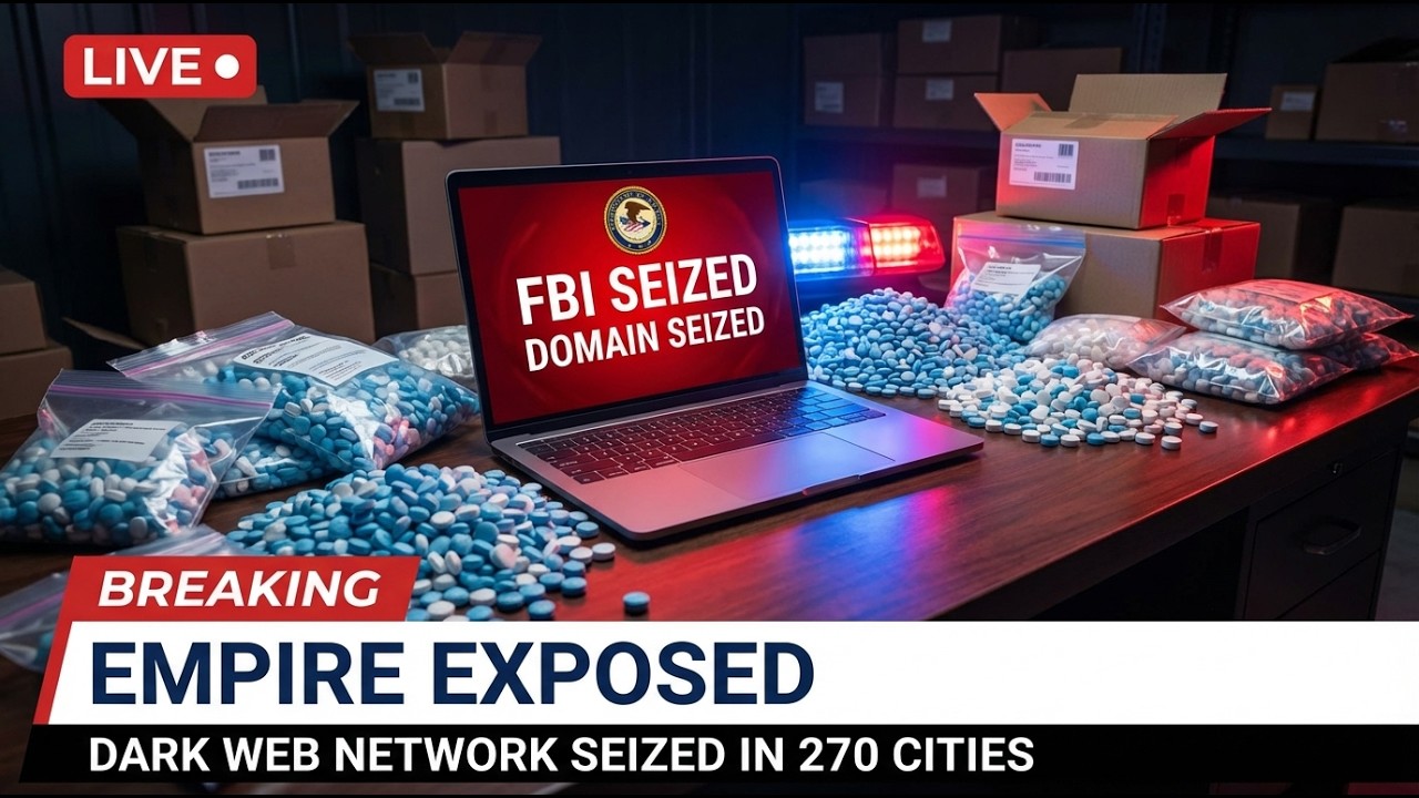 The Dark Web Empire That GOT EXPOSED Selling Fentanyl to 270 Cities