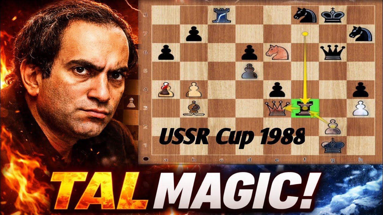 How Mikhail Tal Broke Petrosian&rsquo;s Fortress | USSR Cup 1988 Chess Masterpiece