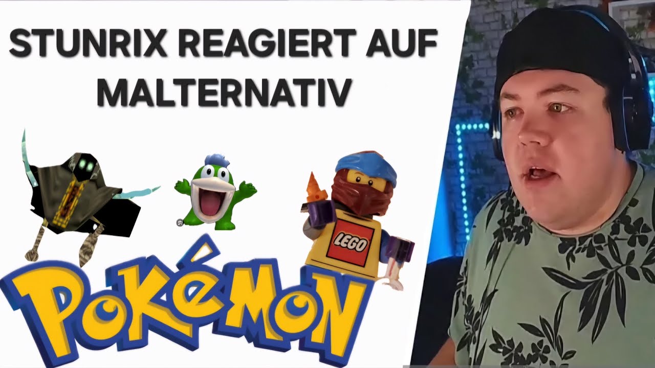 Bob zwingt mich ein Video zu schauen - Stunrix reagiert auf Malternativ