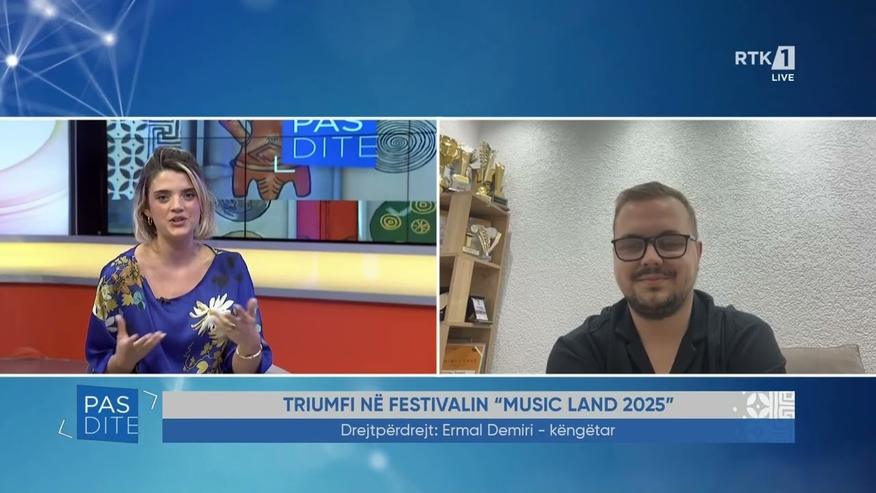 Pasdite - Drejtpërdrejt: Ermal Demiri - këngëtar 22.08.2025
