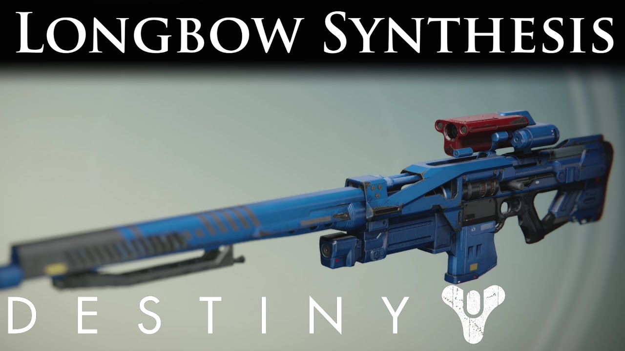 Destiny Loot Drop - Y-09 Longbow Synthesis - Legendary Sniper Rifle