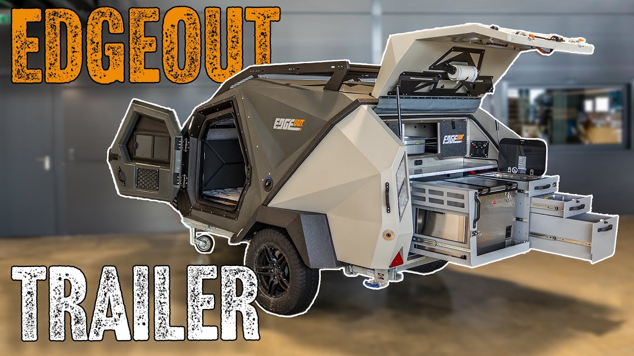 EdgeOut Teardrop Anhänger - Leicht, innovativ & außergewöhnlich - Komplette Tour | Product Showcase