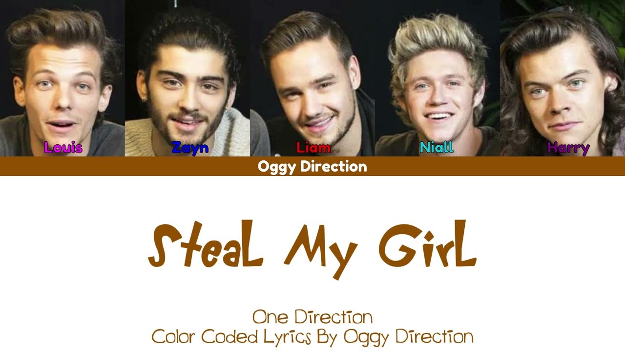 One Direction - Steal My Girl (New Color Coded Lyrics 2024)