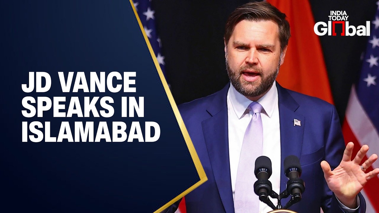LIVE: U.S. Vice President JD Vance Speaks in Islamabad, Pakistan | Diplomatic Visit