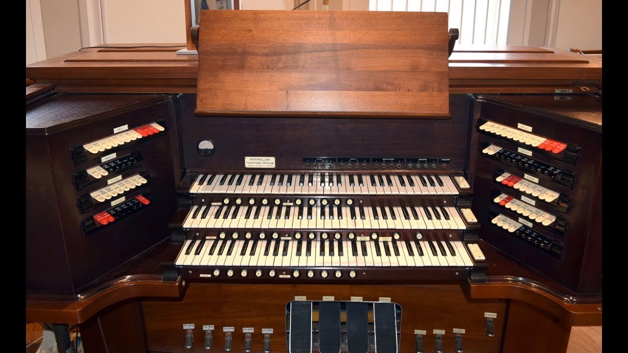 1930 Moller Pipe Organ, First Congregational Church of Madison