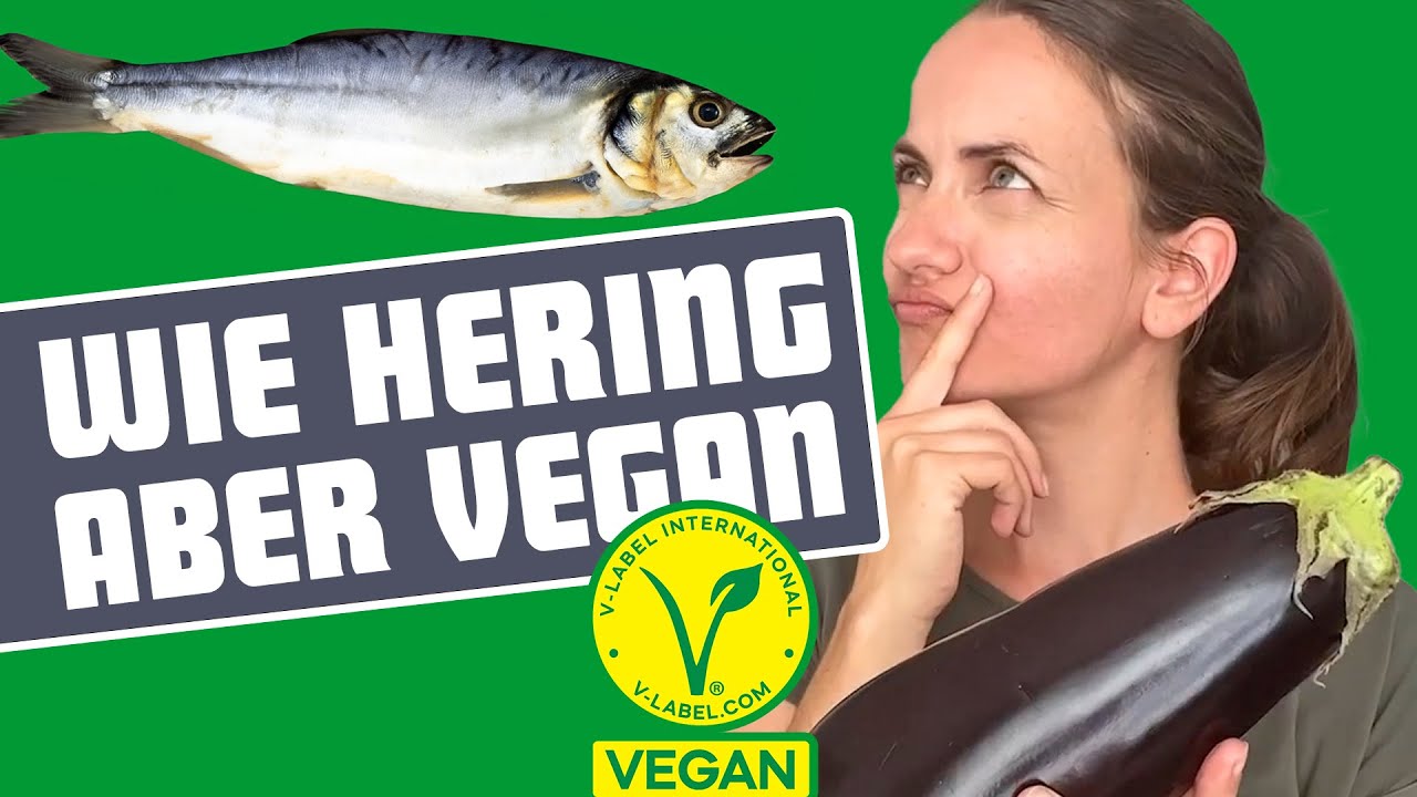 So hast du Aubergine noch nie gegessen | Veganer Hering | Rezept