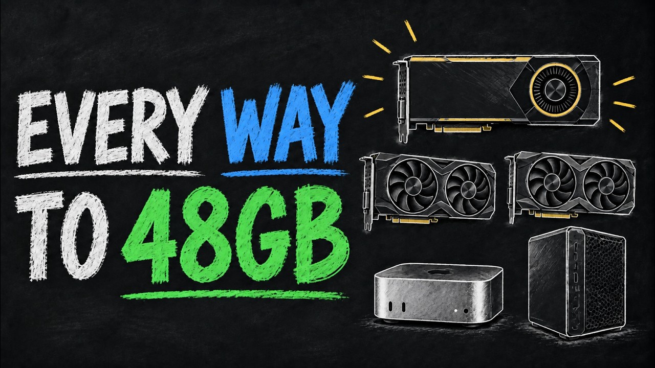 Najlepsze sposoby na uzyskanie 48 GB VRAM do lokalnej sztucznej inteligencji