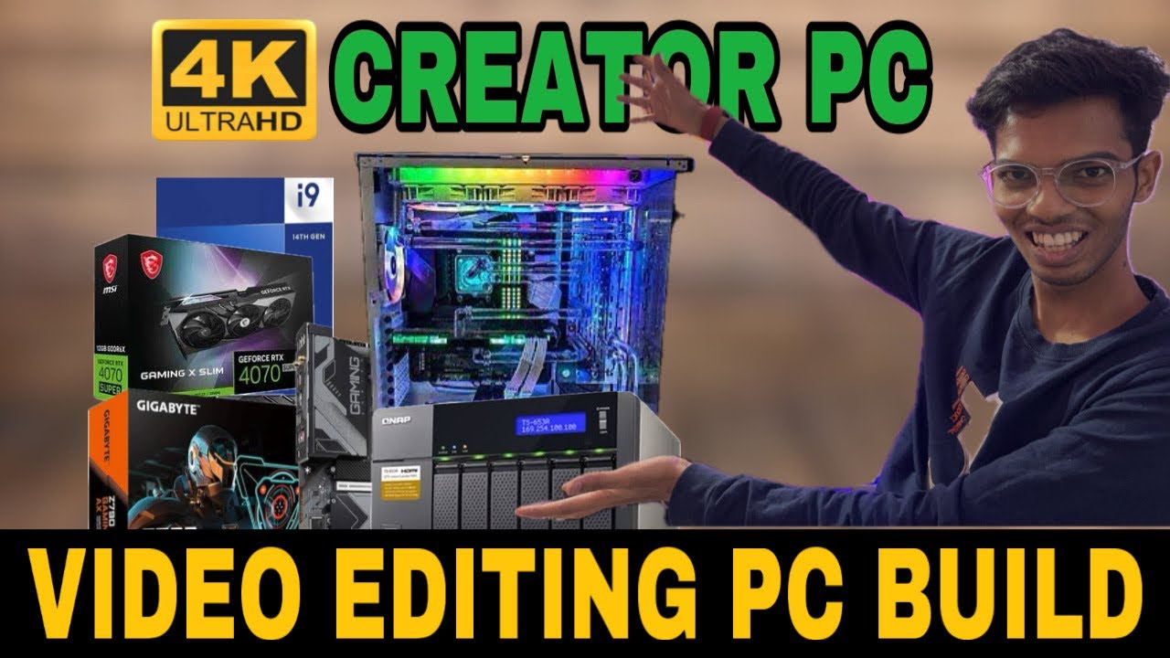 4K Video editing PC Build | Why you should not use the 5070 ?