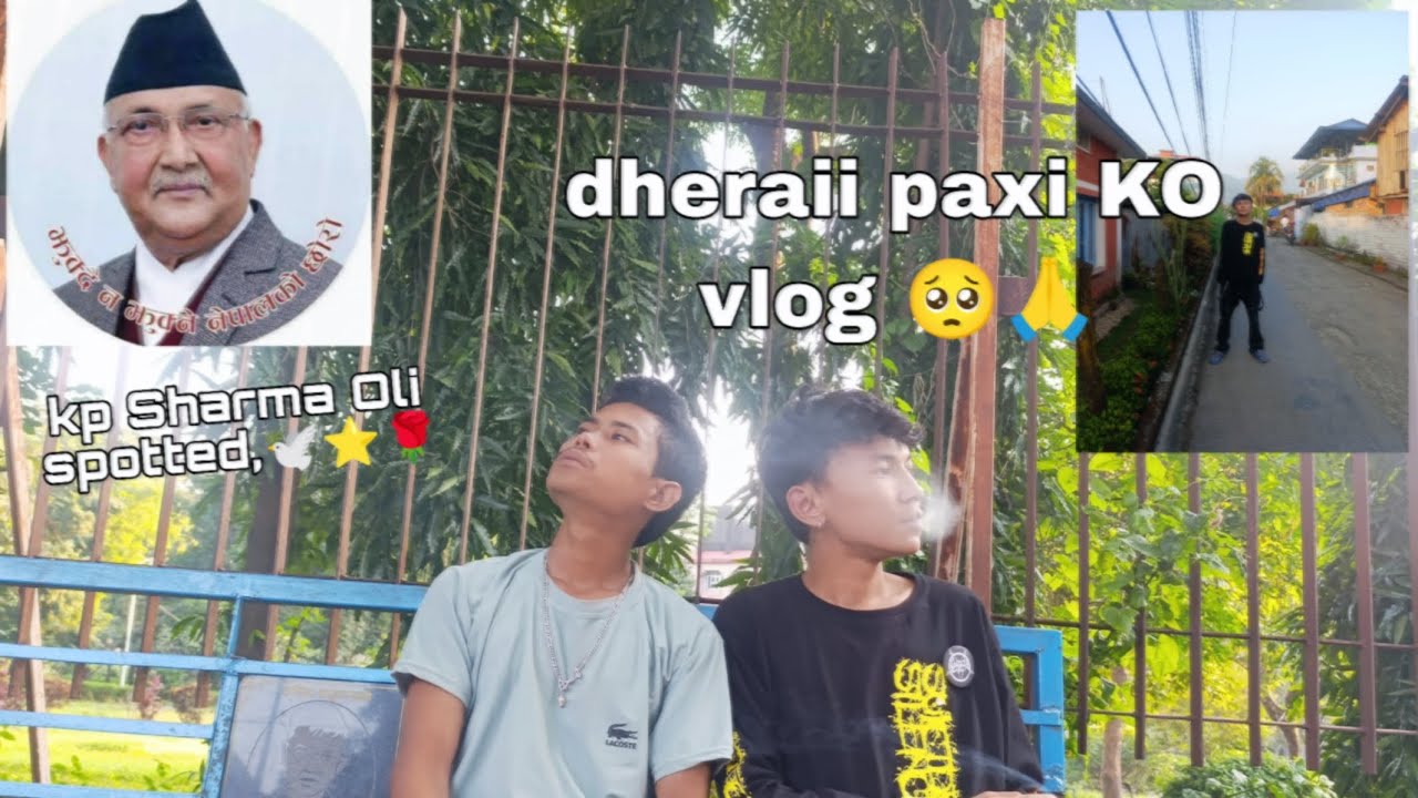 Dheraii paxi KO vlog with brothers 😎❤️// KP Sharma spotted in Dharan 👀⭐