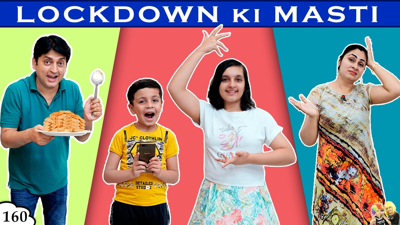 LOCKDOWN KI MASTI | A Short Movie | Ep 160 Aayu and Pihu Show