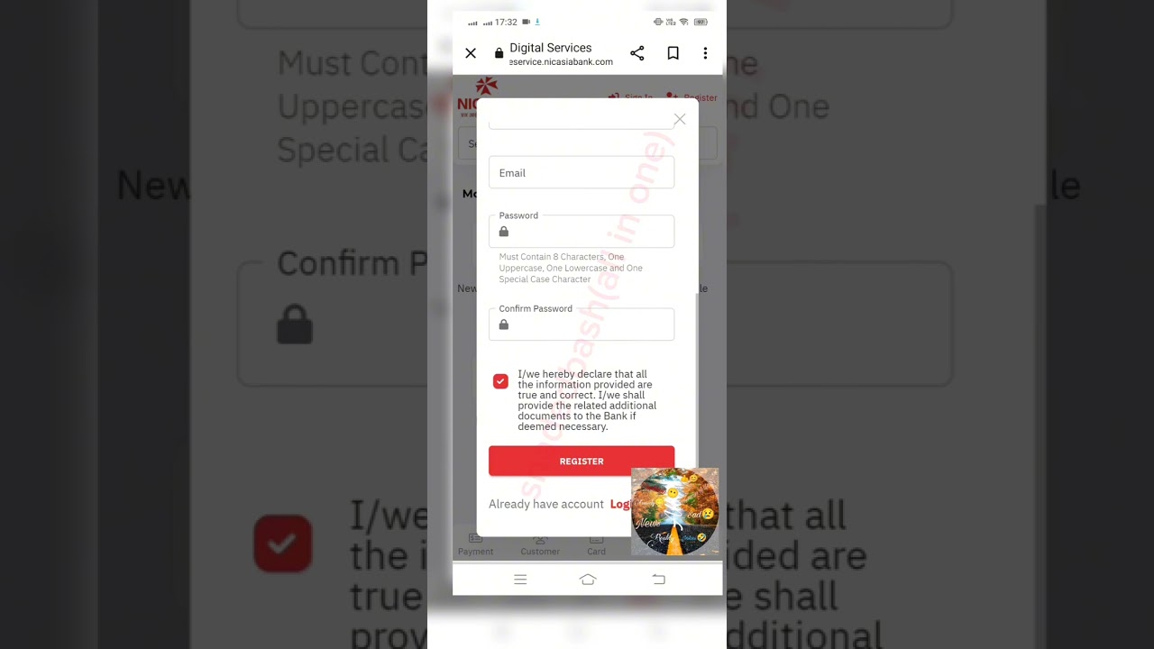 How to unblock mobile banking in Nic Asia bank block due to incorrect password.........