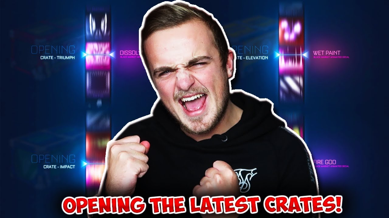 Opening 10 Of Each Of The 4 NEWEST Crates In Rocket League!