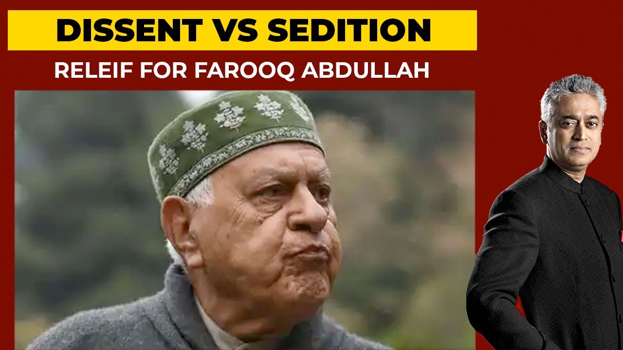 Dissent Not Sedition- Farooq Abdullah Exclusive On India Today | News Today With Rajdeep Sardesai