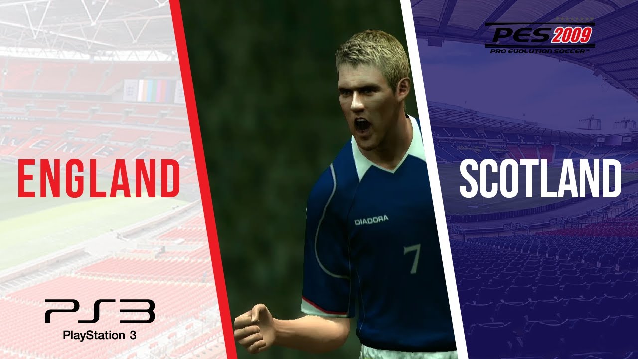Scotland vs England Penalty Shootout | Pro Evolution Soccer 2009 (PS3)