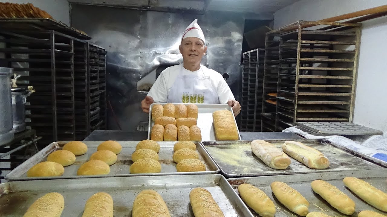PAN DE BAGUETT Y PAN DE CAJA
