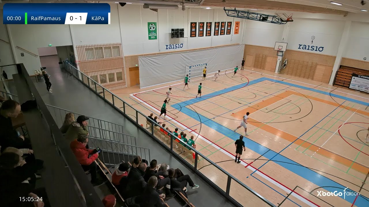 Raifu/Pamaus YJ VS Käpa 21.2.26 futsal P17 Liiga