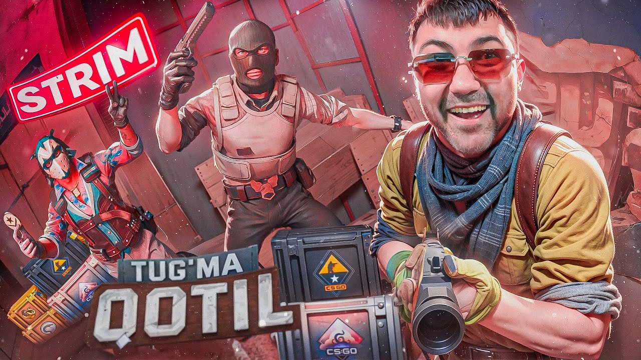 🎮Tug'ma Qotil — CSGO 2 (GGDROP) / Jonli Efir