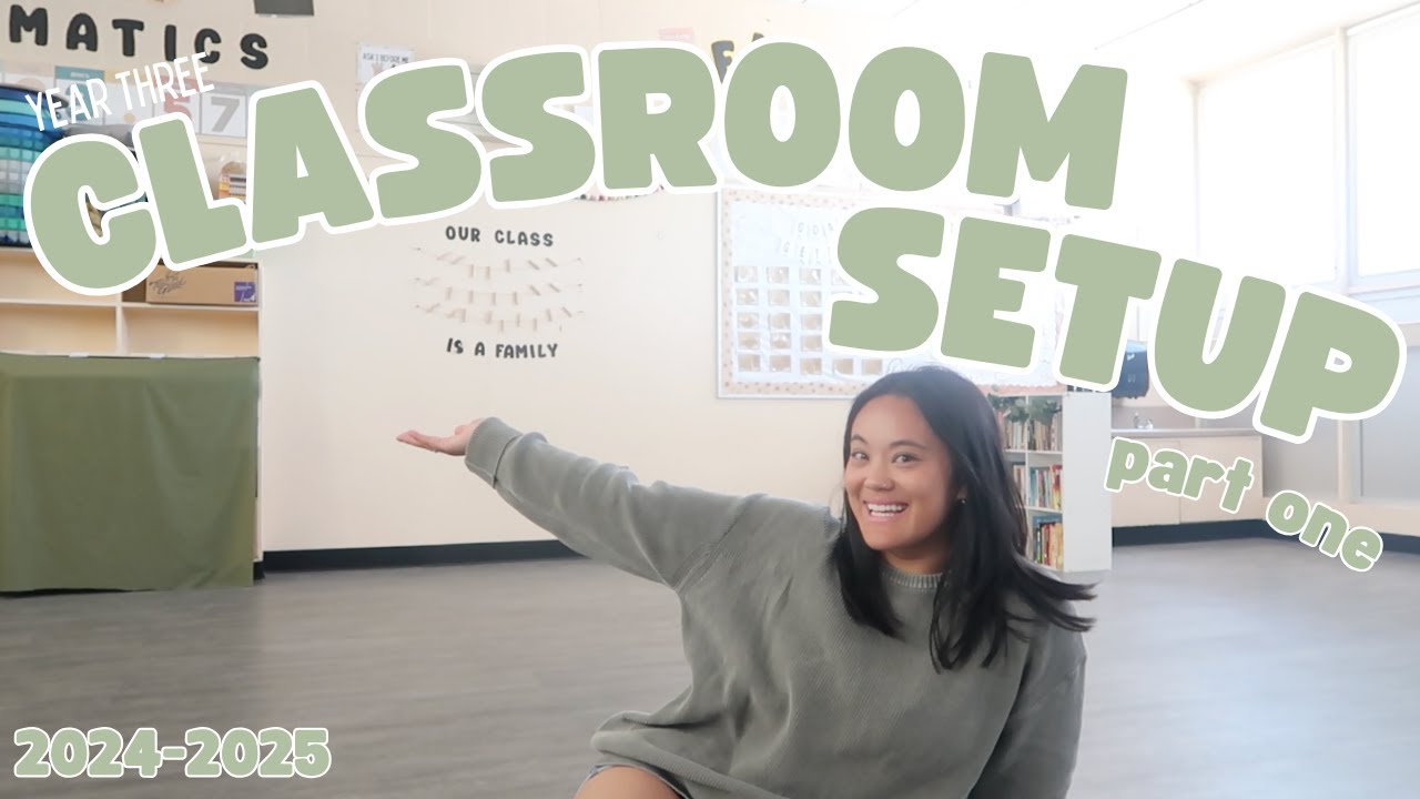 CLASSROOM SET UP Part 1 | Third Year Teacher 2024