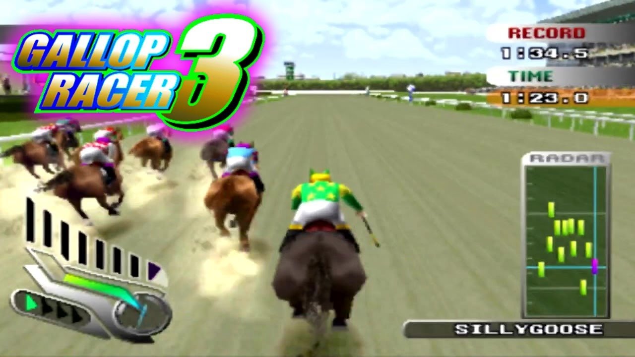 Gallop Racer 2000 Gameplay Walkthrough Horse Racing Games For PS1 With Commentary Part 13