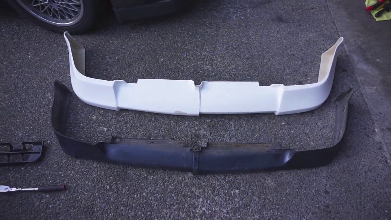 AW11 MR2 Woodsport Front Lip Install