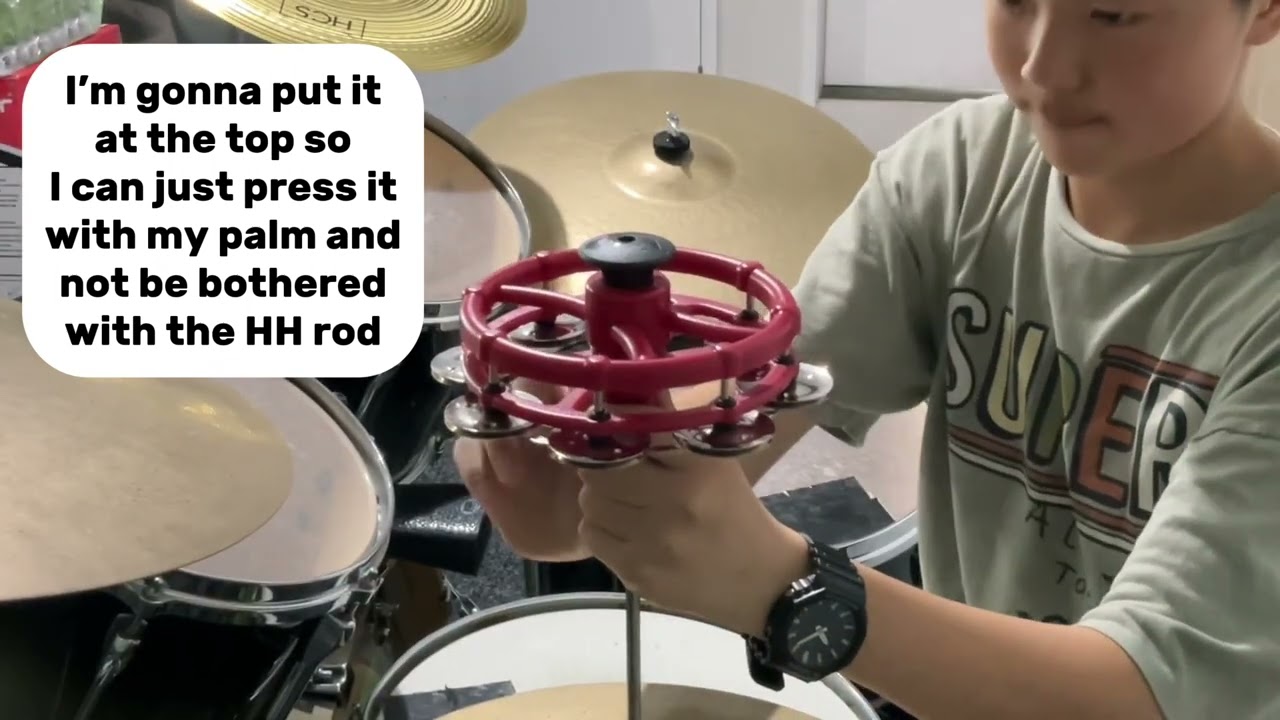 LP Click Hi-Hat Tambourine - drums product reviews | HIHI