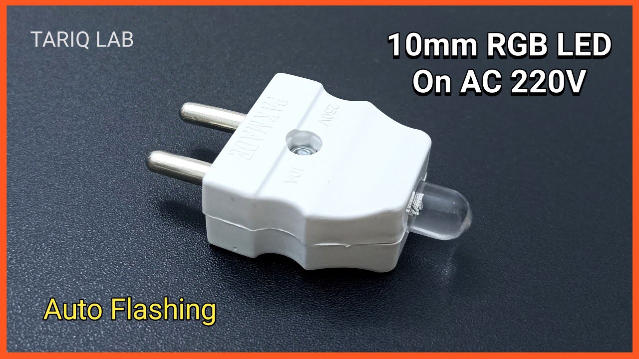 How To Connect 10mm RGB LED To 220V AC