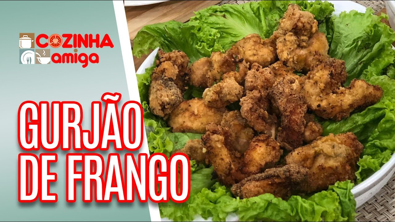 Gurjão de frango e Drink de maracujá sem álcool  - Patrícia Gonçalves | Cozinha Amiga (08/01/20)