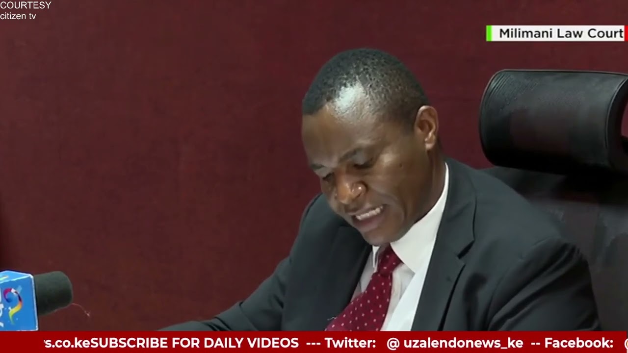 Relief For Masengeli As Court Suspends His Six Months Jail Sentence For Seven Days