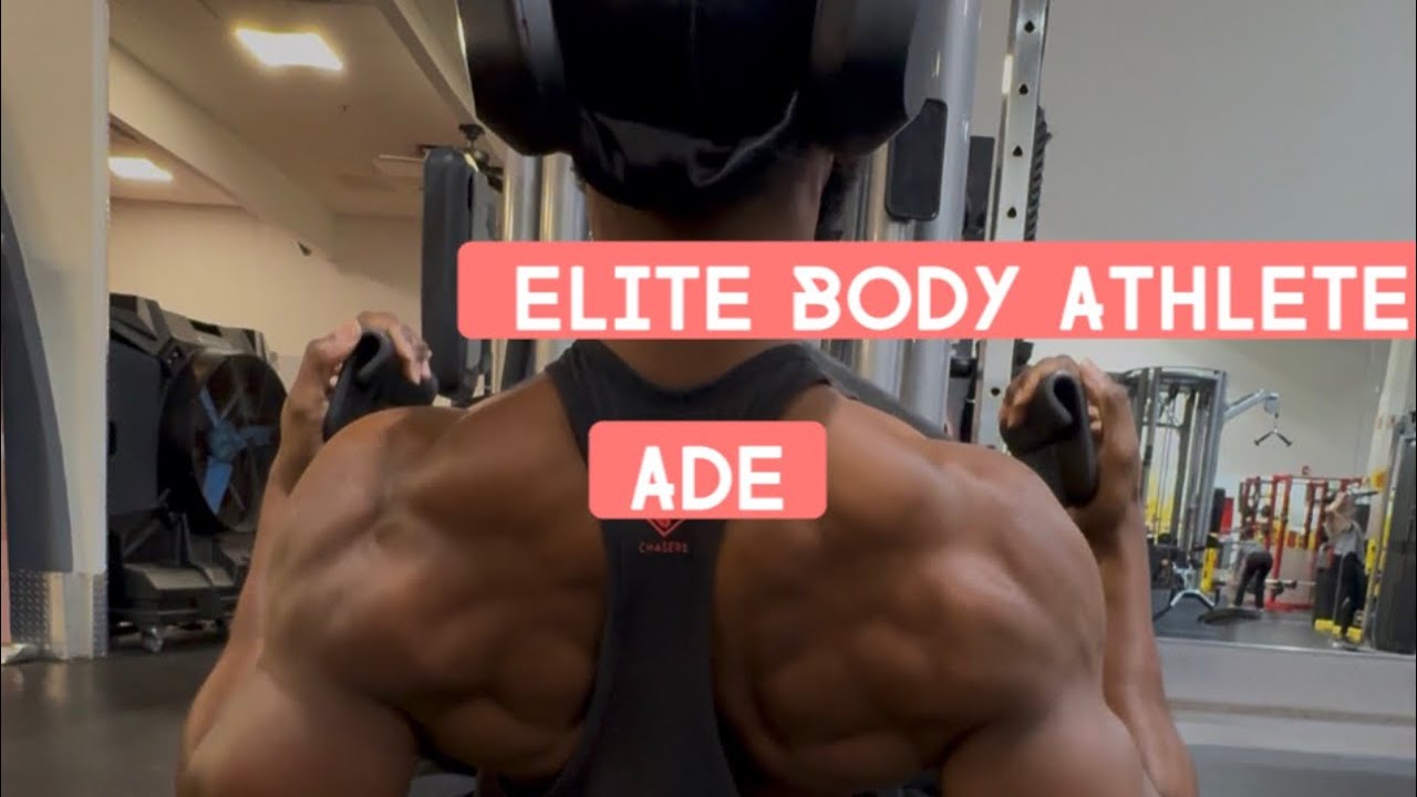 INSANE Back & Shoulders Workout 💪 Elite Body Athlete ADETrains Like a Pro