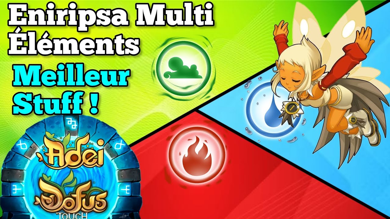 ENIRIPSA MULTI Stuff Opti lvl 200 + Kolizeum (DOFUS Touch)