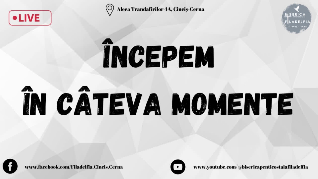 Evanghelizare Duminica Seara 08.03.2026 Filadelfia Cinciș-Cerna
