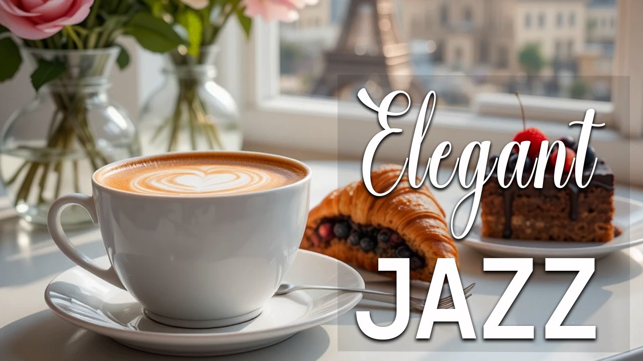 Elegant Jazz Music ☕ Bossa Nova background for Great Moods, Stress Relief and Relaxing
