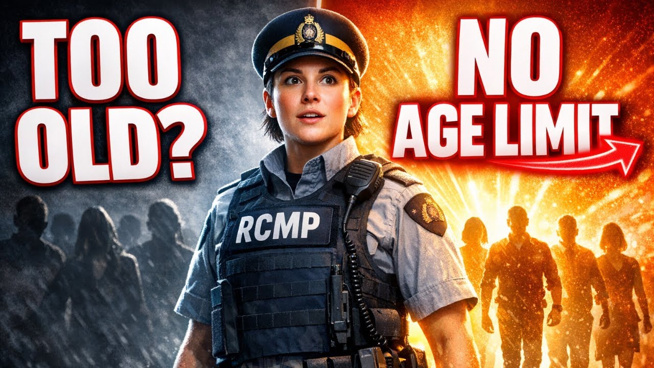 Is there a maximum age limit for RCMP recruits