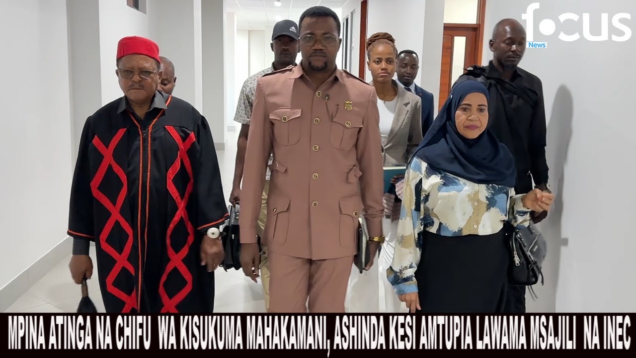 MPINA ATINGA NA CHIFU WA KISUKUMA MAHAKAMANI, ASHINDA KESI,AMTUPIA LAWAMA MSAJILI NA INEC.