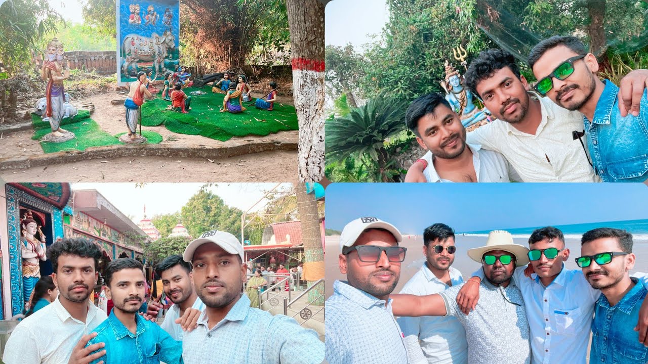 Chilika lake And So Many Temple Trip With Childhood Friends 👬🏖#chilikalake #guptavrindavan 
