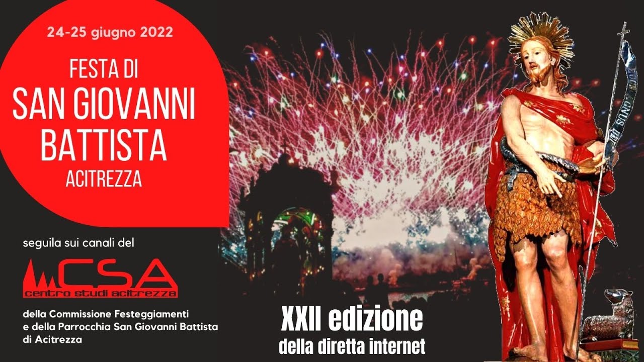 Solenne Triduo - Festa San Giovanni Battista - Acitrezza 22/06/2022