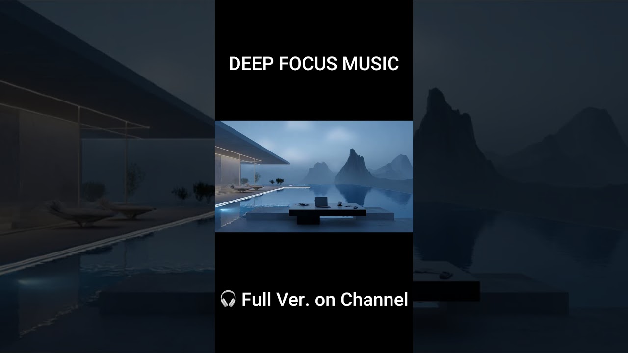 Deep Focus BGM for WORK, Study & Coding 🎧 FocusBGM365