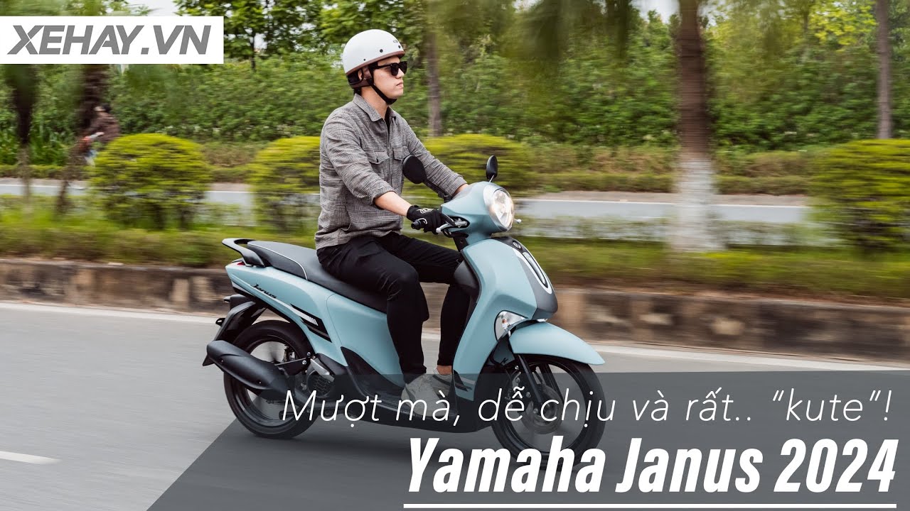 Đánh giá Yamaha Janus 2024: Mượt mà, dễ chịu và đặc biệt là rất.. “kute”! |XEHAY.VN|