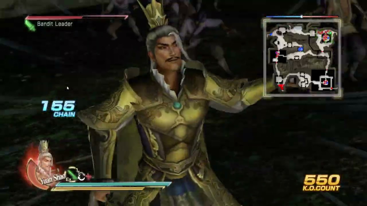 Dynasty Warriors 8 Xtreme Соревнование Знати за Юань Шао