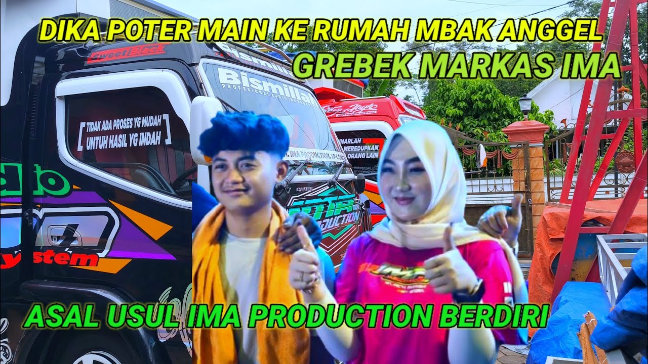 DIKA POTER MAIN KE RUMAH MBAK ANGGEL,LHO ADA APA INI,SPIL GUDANG IMA PRODUCTION TERNYATA SULTAN