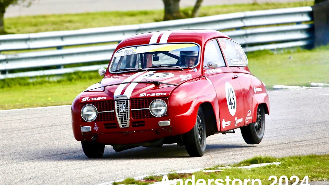 Anderstorp Race Festival 2024, Per Ola Persson, POP-racing, 1000-cupen, Saab 2-stroke