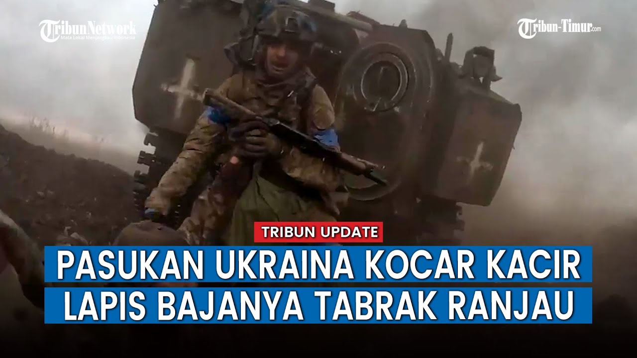 FULL!, Parah! Kelompok Militer Ukraina Tabrak Ranjau dan Dikepung Tembakan Rusia di Wilayah Bakhmut