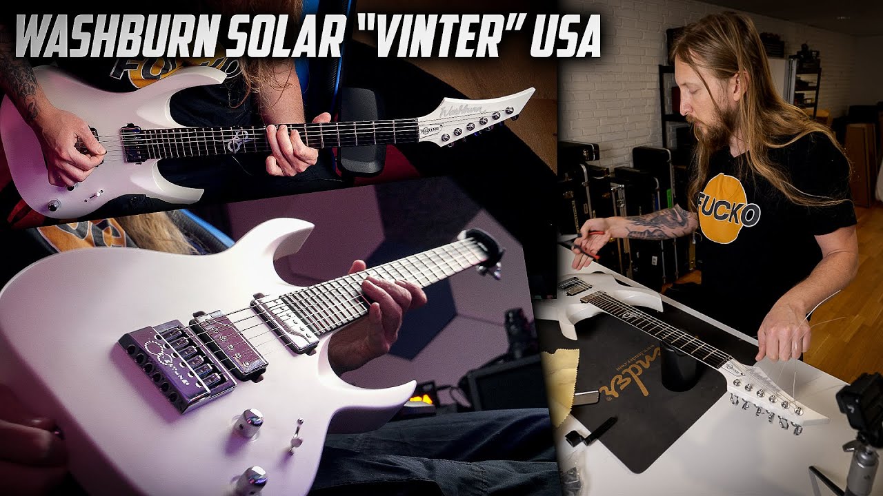 MY GUITAR - Washburn Solar 