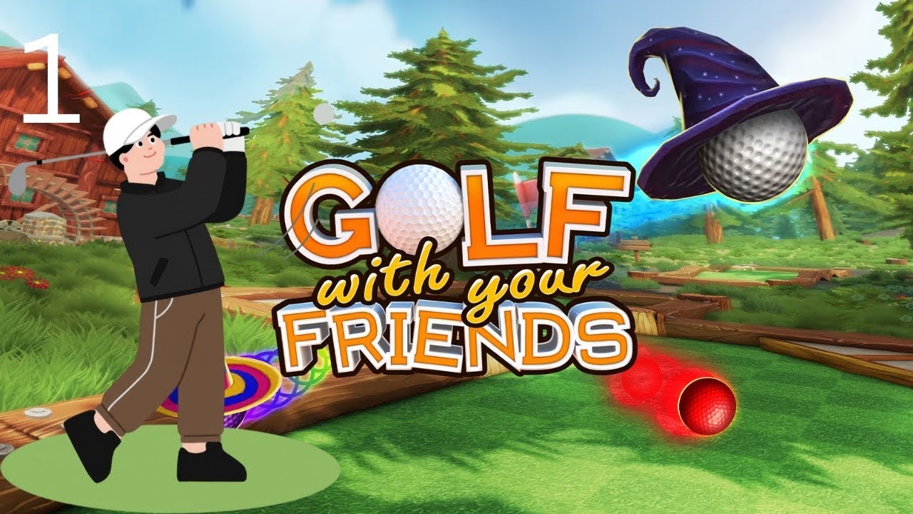 Golf with Friends | Mars or a Volcano?!