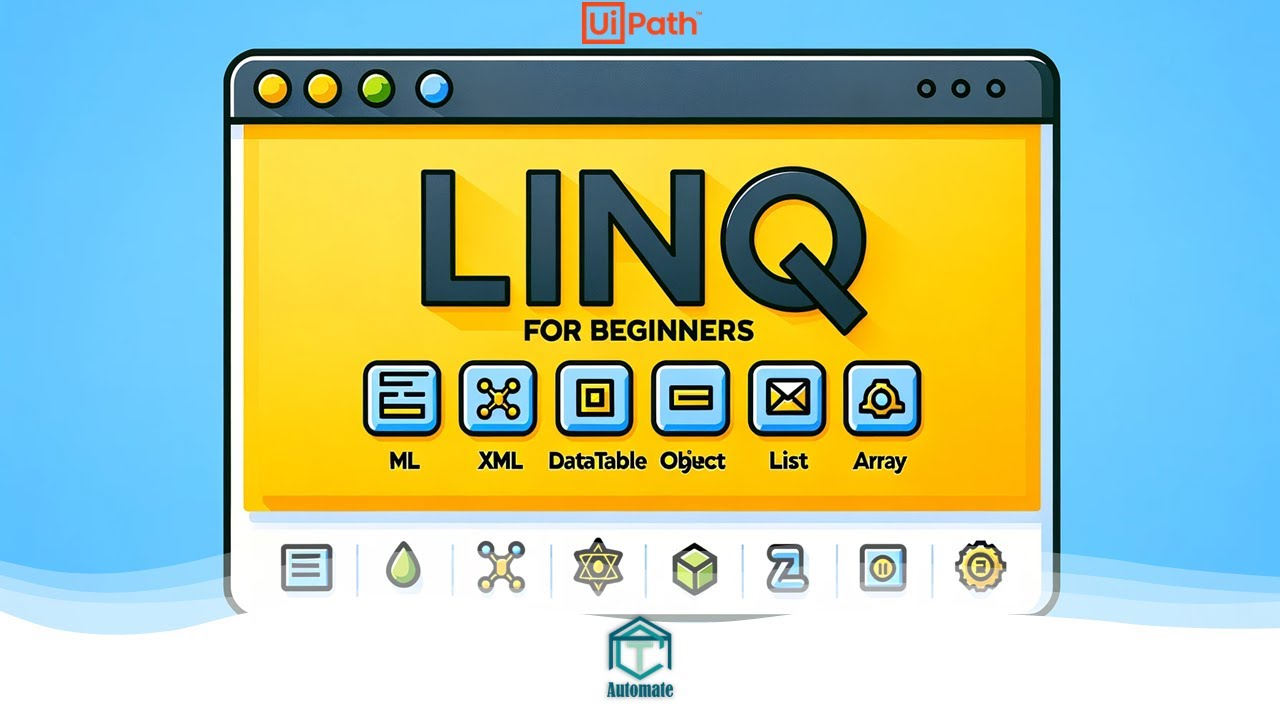 UiPath | Обучение LINQ | Изучите LINQ для UiPath от А до Я | Структура запроса LINQ | Части запро...