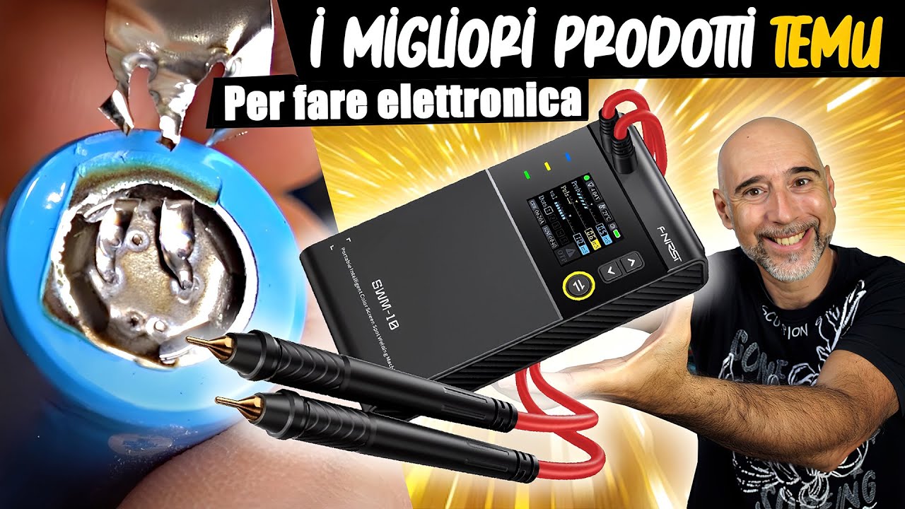 COME IMPARARE  L' ELETTRONICA CON TEMU con prodotti low cost