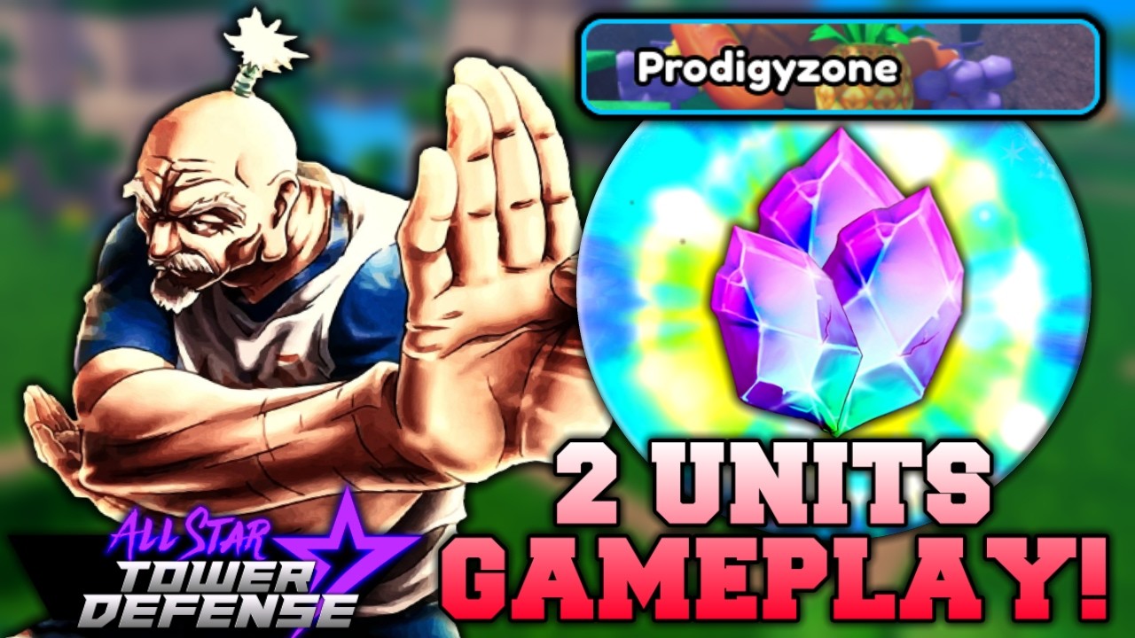 2 Units Only Prodigy-Zone Ft. 7 Star Netero in All Star Tower Defense Roblox